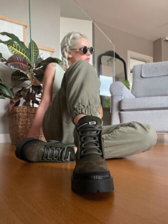 TwoEgoist Kadın Hakiki Deri Tasarım Bot