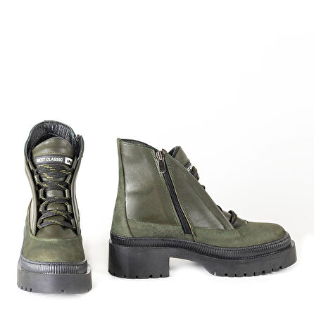 TwoEgoist Kadın Hakiki Deri Tasarım Bot