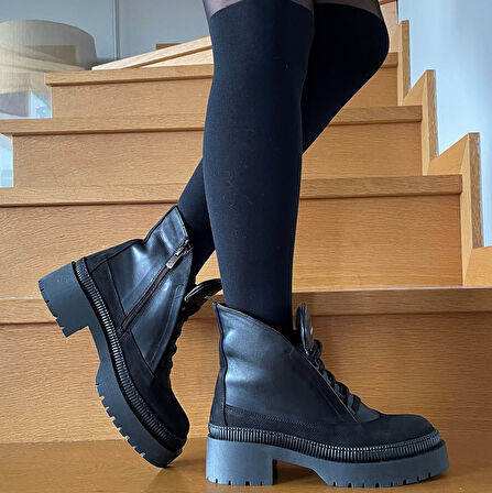 TwoEgoist Kadın Hakiki Deri Tasarım Bot