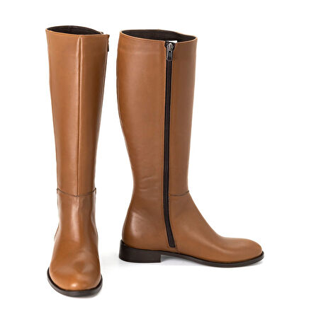 Kadın Hakiki Deri Klasik Çizme