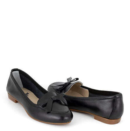 TwoEgoist Kadın Hakiki Deri Günlük Ayakkabı / Babet