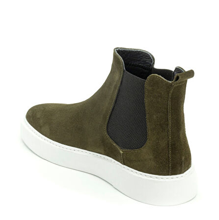 TwoEgoist Hakiki Süet Deri Chelsea Bot