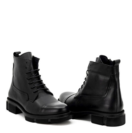 Erkek Hakiki Deri Postal Bot