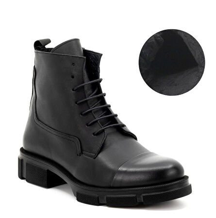 Erkek Hakiki Deri Postal Bot