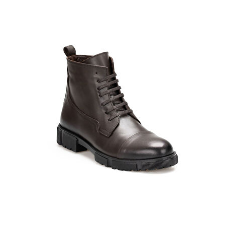 Erkek Hakiki Deri Postal Bot