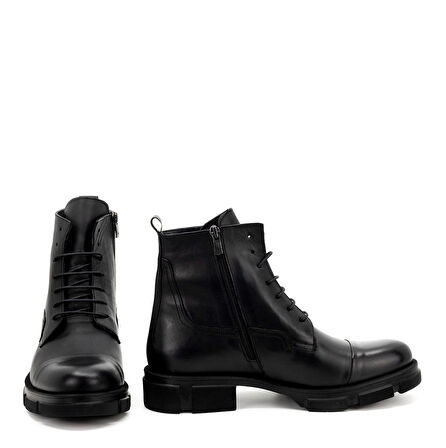 Erkek Hakiki Deri Postal Bot