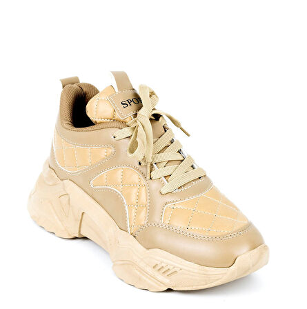 Kadın Kapitone Detaylı Sneakers