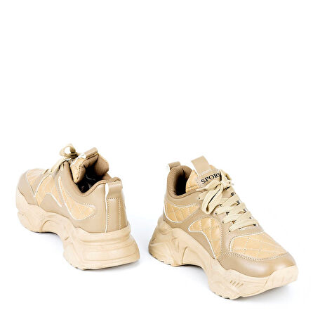 Kadın Kapitone Detaylı Sneakers