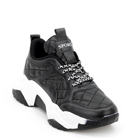 Kadın Kapitone Detaylı Sneakers