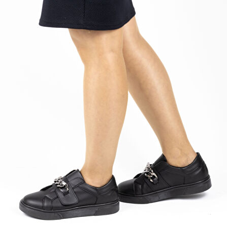 Kadın Cırtlı Rahat Spor Günlük Ayakkabı