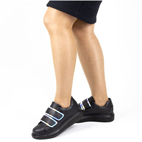 Kadın Günlük Spor Kalın Tabanlı  Ayakkabı