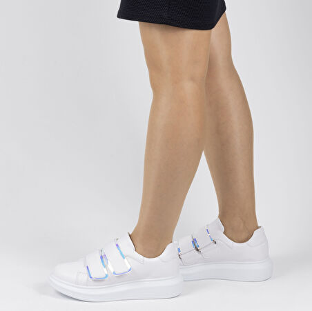 Kadın Günlük Spor Kalın Tabanlı  Ayakkabı