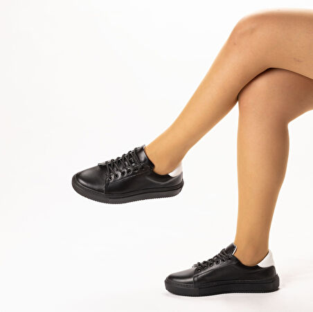 Kadın Hakiki Deri Günlük Spor Ayakkabı Sneakers  