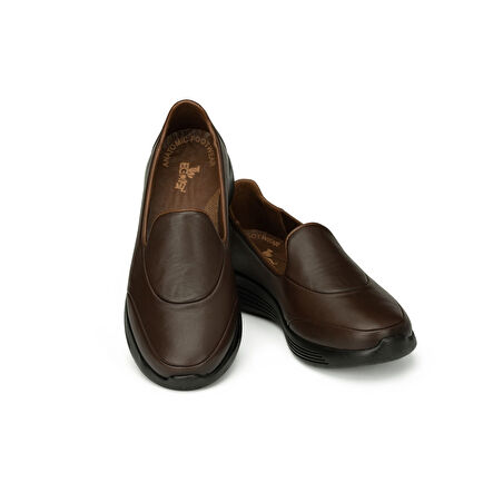 TwoEgoist Kadın Hakiki Deri Anatomik Hafif Konfort Günlük Ayakkabı