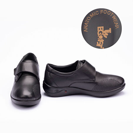 Kadın Deri Anatomik Topuk Dikeni Kemik Çıkıntısı Komfort Ayakkabı