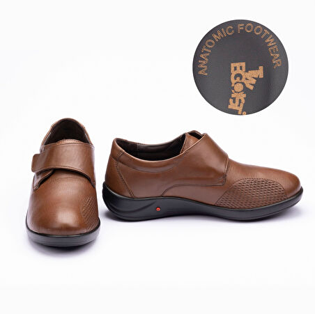 Kadın Deri Anatomik Topuk Dikeni Kemik Çıkıntısı Komfort Ayakkabı