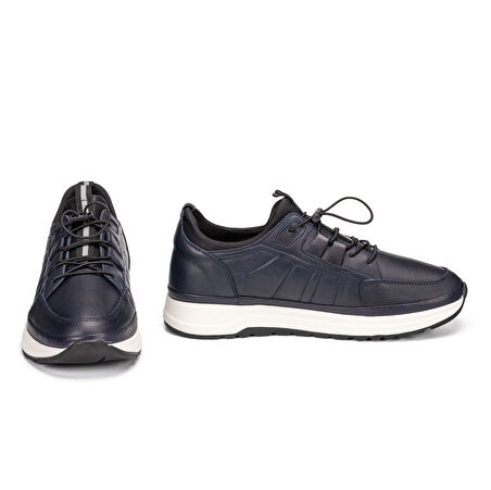 TwoEgoist Erkek Hakiki Deri  Anatomik Günlük Ayakkabı - Sneaker