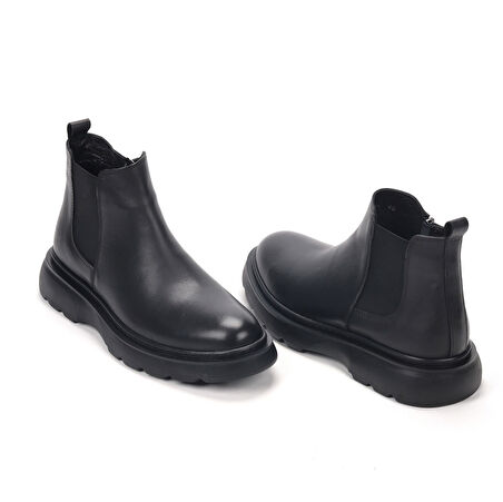 TwoEgoist Erkek Hakiki Deri ve Nubuk Deri Eva Taban Hafif Tasarım Bot