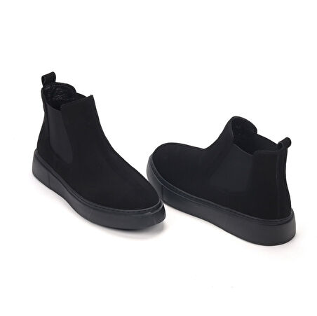 TwoEgoist Hakiki Süet Deri Chelsea Bot