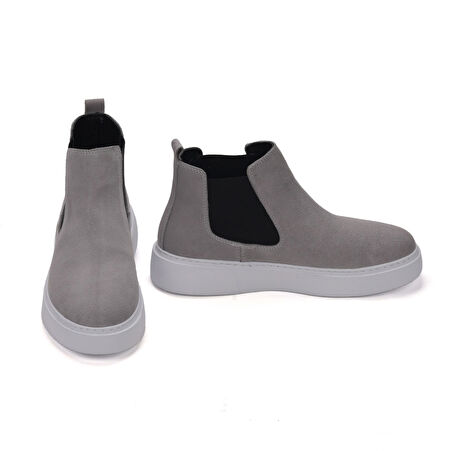 TwoEgoist Hakiki Süet Deri Chelsea Bot