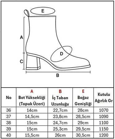 Kadın Hakiki Deri 7.5 cm Topuklu El Yapımı Tokalı Günlük Şık Bot