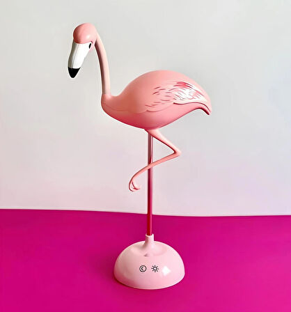 Flamingo Masa Lambası - 2 Fonksiyonlu USB Şarjlı