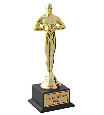 Yılın En İyi Sevgilisi Oscarı Oscar Başarı Ödülü - Oscar Heykel