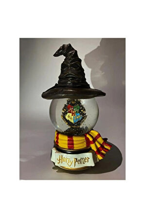 Harry Pottterr Hogwarts Gryffindor Işıklı Müzikli Kar Küresi