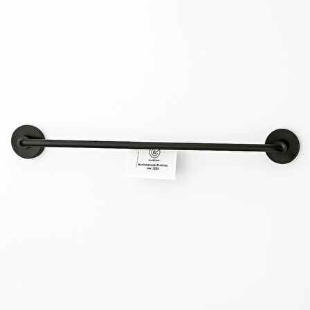 Adnoss Lüks Karaca Uzun Havluluk 40Cm Siyah - Havluluk Siyah - Uzun Havluluk