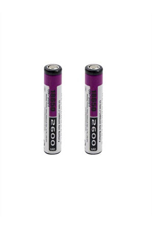 18650 3.7V 2600mAh Şarj Edilebilir Li-ion Pil ( 5C ANLIK 13 AMP )-2 ADET-ERPİLSAN ELEKTRONİK