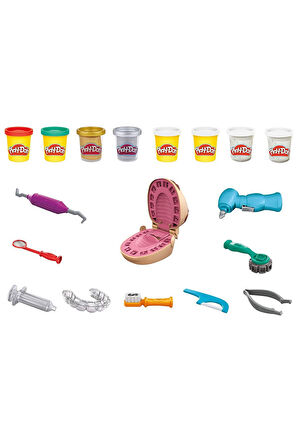 Play-Doh Dişçi Seti / +3 Yaş New