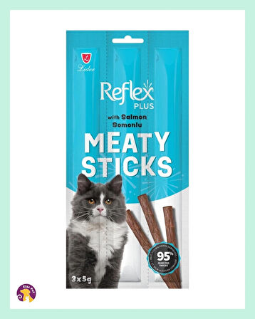 Reflex Meaty Sticks Kedi Ödül Çubuğu 3 x 5 gr 6 Paket