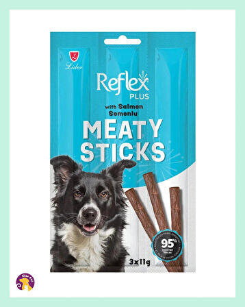 Reflex Meaty Sticks Köpek Ödül Çubuğu  3 x 11 gr (4 Paket)