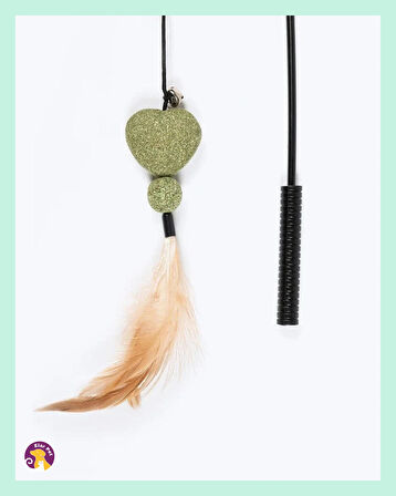 Eastland Catnipli Kalpli Kedi Oltası Tüylü 50 cm