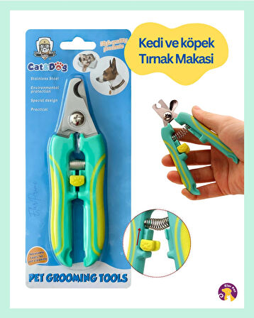 Cat & Dog Kedi ve Köpekler Için Güvenli ve Ergonomik Tasarım Tırnak Makası