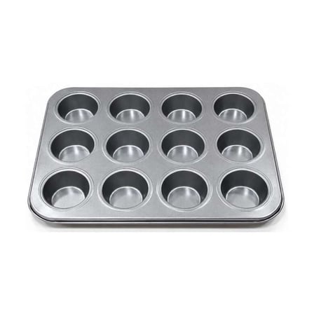12'li Metal Muffin Kek Kalıbı