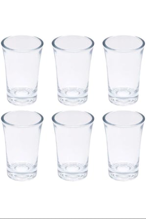 Kahve Yanı 6'lı Su Bardağı Tosca Shot Royaleks-TG-2022
