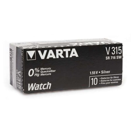 Renata 315 Sr716sw 1.55v Alkalin Saat Pili 10 Adet