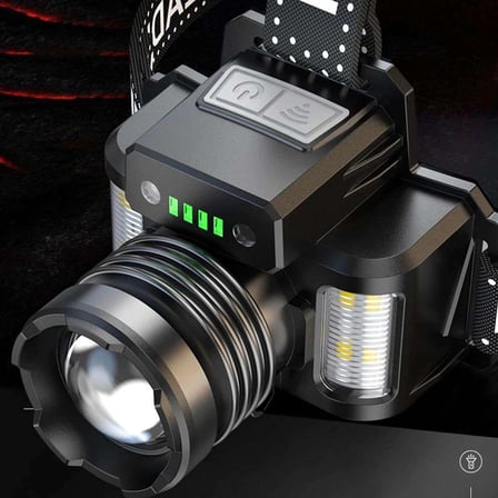 Sensörlü Cree Tg Led Şarjlı Kafa Lambası Wt-625