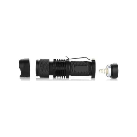 Km 87 Polis Tipi Zoomlu Sarjli Metal Dag Kamp Cep Feneri Cree Led 2300 Lumens