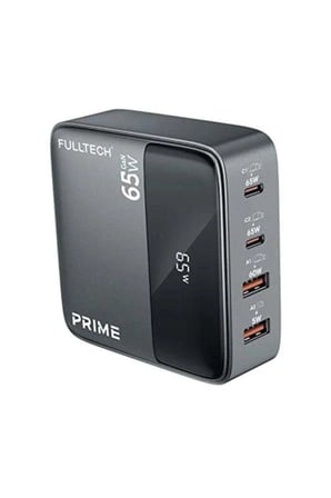 65w Masaüstü 4 Portlu Hızlı Şarj Cihazı İstasyonu 2xusb-a, 2xtype-c Giriş,1,5 Mt. Kablo