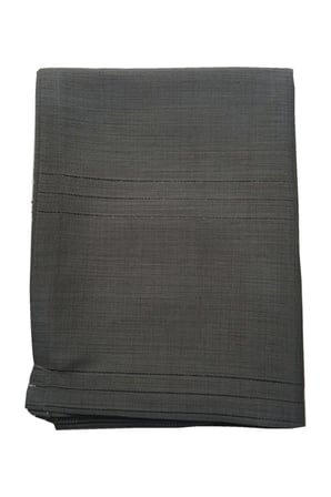 Keten Kumaş Çizgi Masa Örtüsü 160*220 Cm Siyah