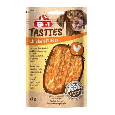 Tasties Chicken Fillets Tavuk Fileto Köpek Ödülü 85 Gr