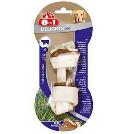 Delights Bones Biftekli Ağız Bakım Kemiği Köpek Ödülü Small 35 Gr