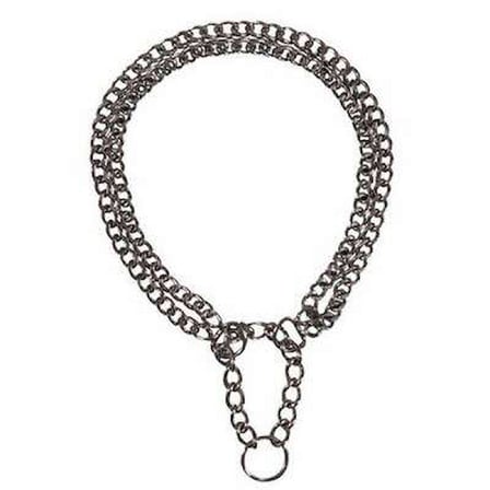 2 Sıra Zincir Köpek Boyun Tasması 55 Cm 2,5 Mm