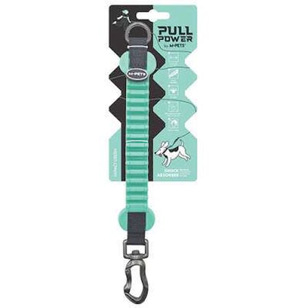 Pull Power Köpekler İçin Şok Emici Ara Tasma Yeşil 25 Cm