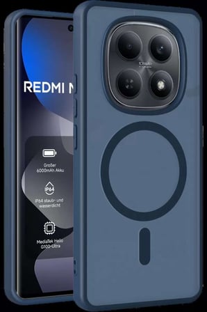 Redmi Note 15 Pro Plus 5G Jota Magsafe Kapak - Lacivert