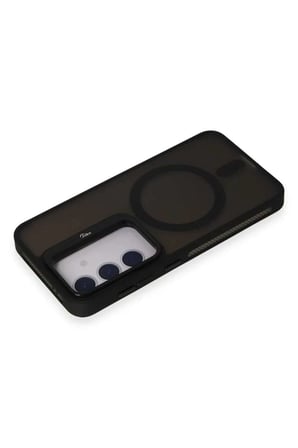 Galaxy S24 Flet Lens Magsafe Kapak - Siyah