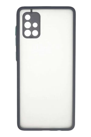 Galaxy A71 Kılıf Montreal Silikon Kapak - Gri