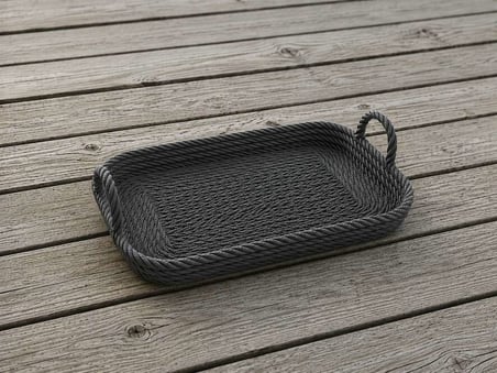 3D Baskı Çok Amaçlı Dekoratif Organizer Tepsisi - Masaüstü Düzenleyici, Banyo ve Mutfak Saklama Teps